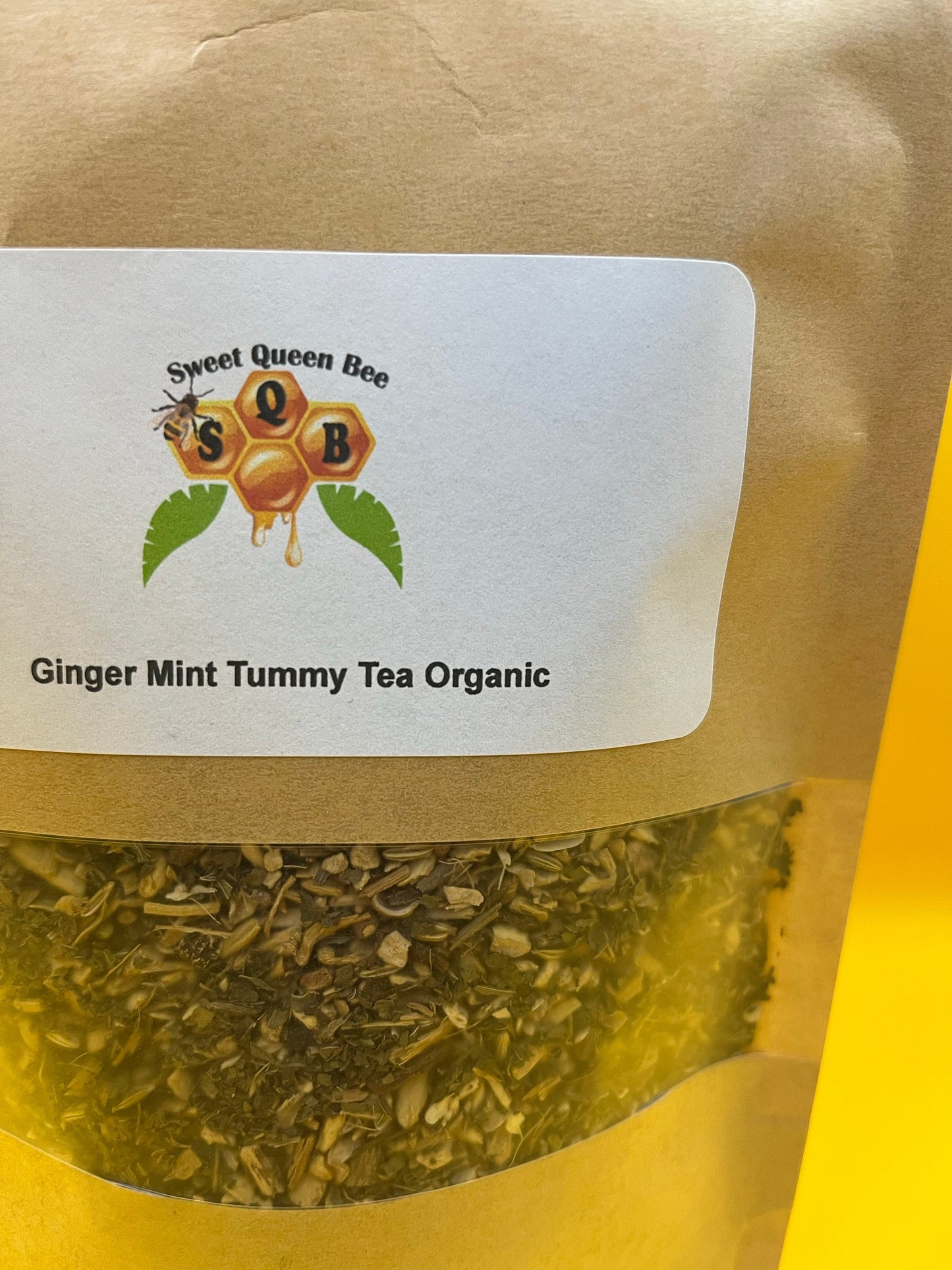 Ginger Mint Tummy Tea Organic