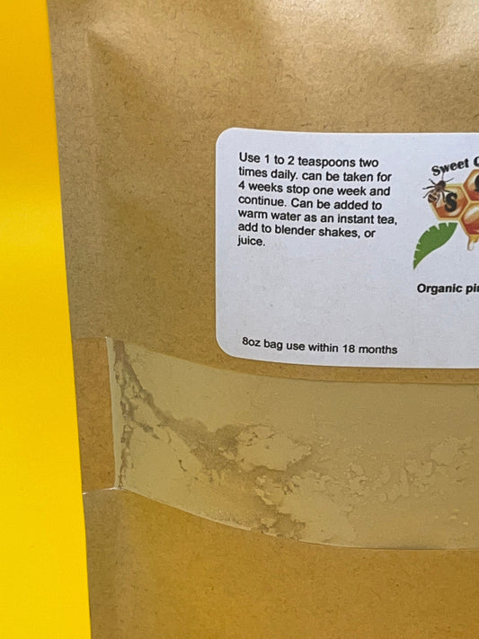 Organic pine pollen