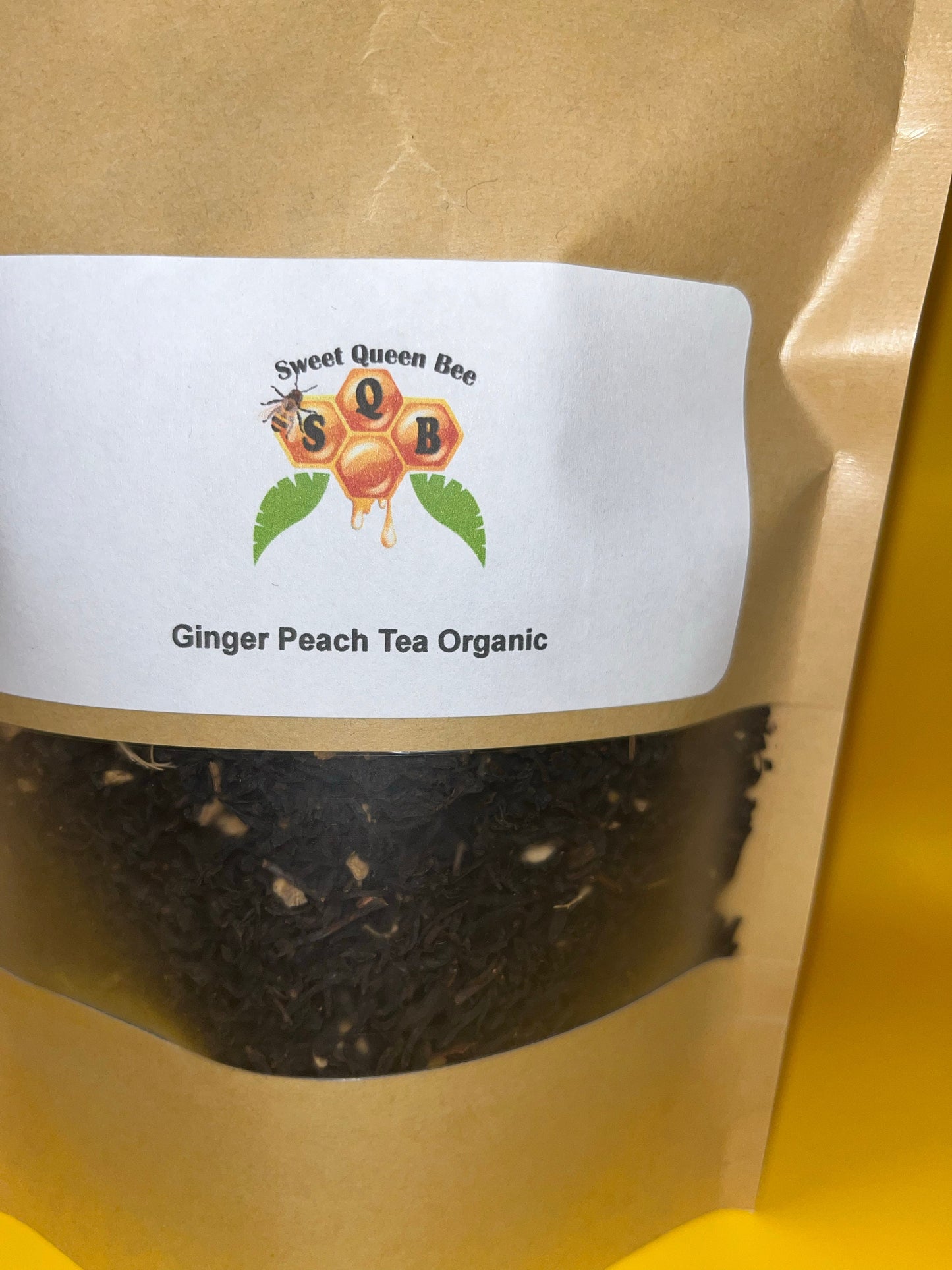 Ginger Peach Tea Organic